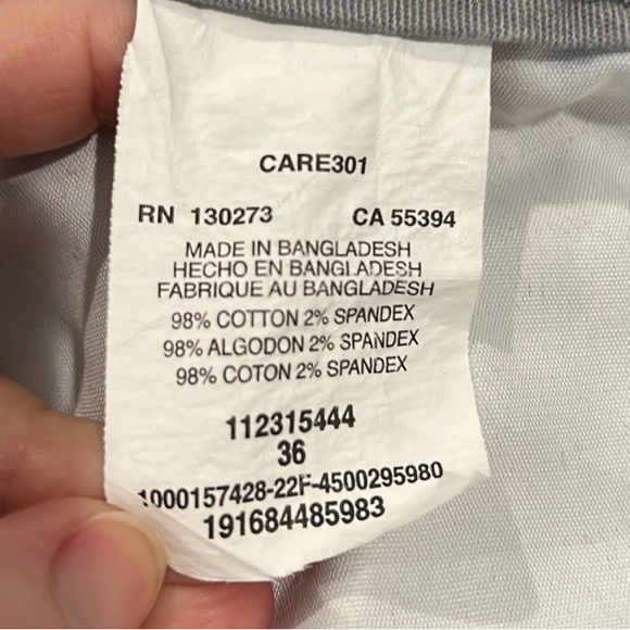 Men's Wrangler gray Cargo Shorts Relaxed Fit Tech Pocket size 36 - Picture 6 of 6